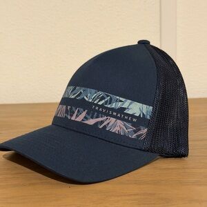 Travis Mathew Navy and Black Mesh Hat